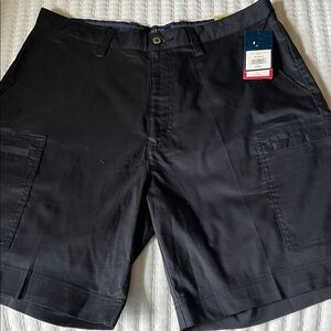 Men's Black Cargo Shorts